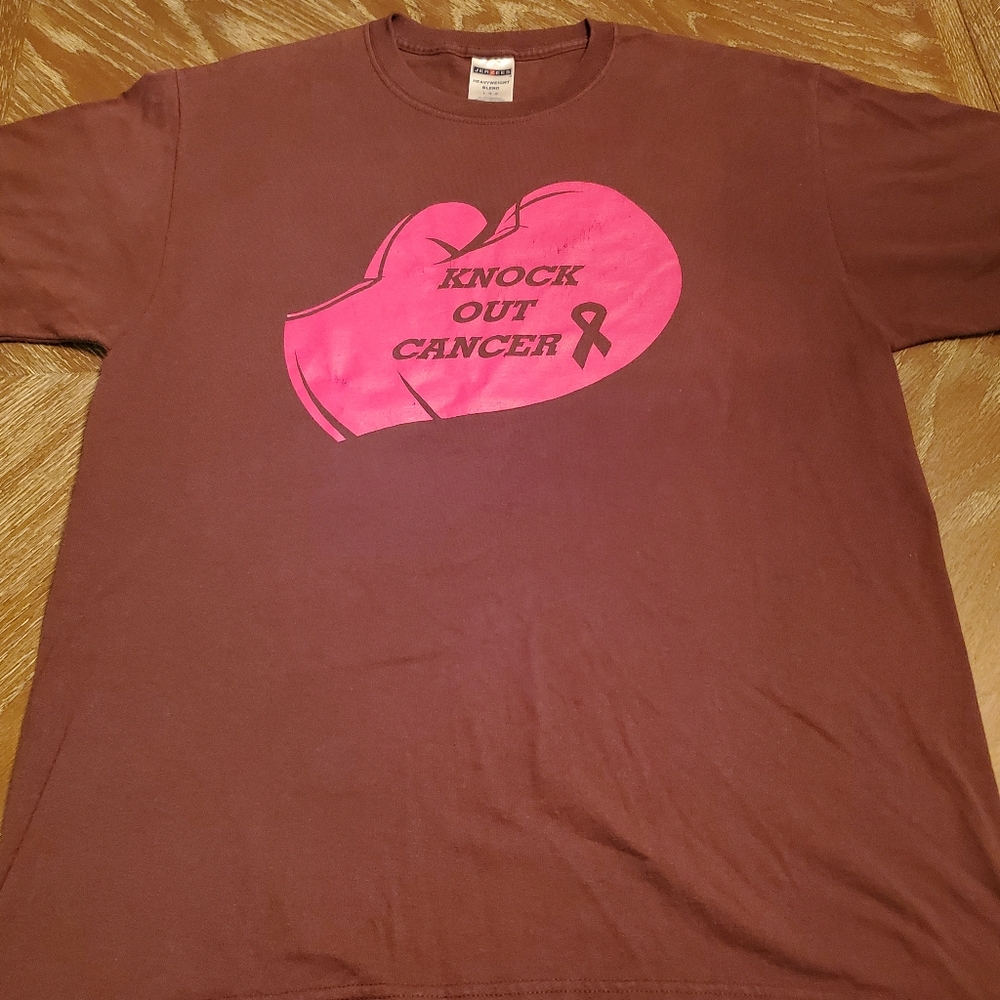 Knock out Cancer/Fight Like a Girl T-shirt